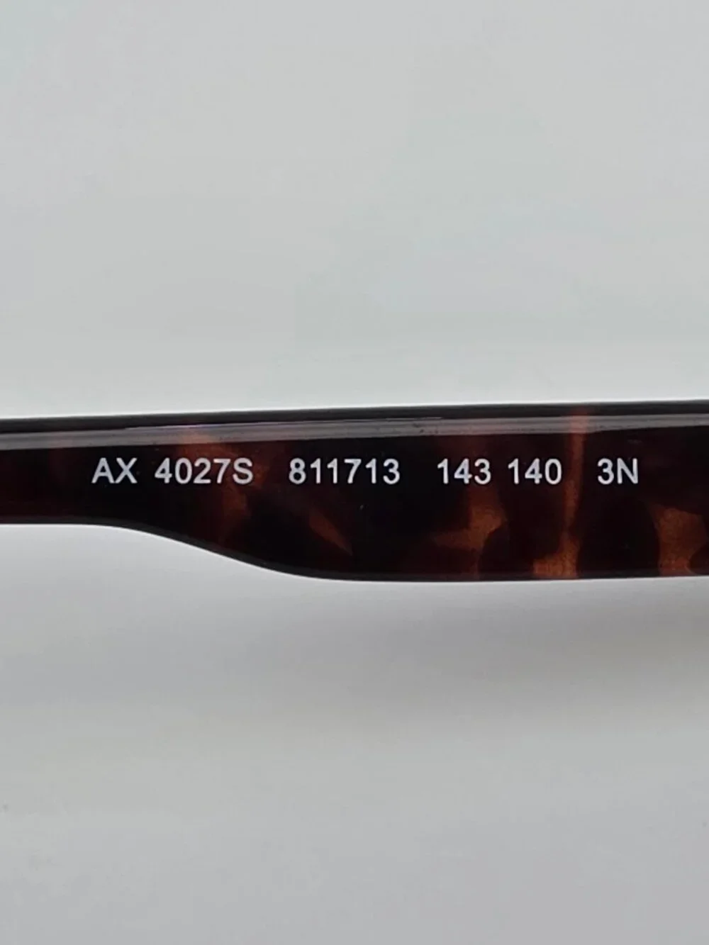 Armani Exchange AX4027S Tortoise Frame Brown Gradient Lens Shield Sunglasses